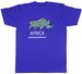 Women's T-Shirts Africa Mens T-Shirt African Pattern Rhino Unisex Tee Gift_ecoleips.com