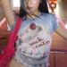 Cherry Cake Blue Puff Sleeve T-Shirt Round Neck Women's Trendy Summer Ruffled Crop Top Sweet And Trendy_ecoleips.com