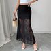 European American Cross-border 2026 Spring New Lace High-waisted Slim-fit Bodycon Slimming Autumn And Winter Half_ecoleips.com