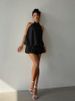 Summer Solid Color Sleeveless Backless Sexy Beach Vacation Style French Dress Women's Clothing_ecoleips.com