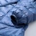 Lightweight Detachable Hood Down Jacket For Women - Slim Fit Mid-Length Coat With Plus Size Options (Up To 7XL), Breathable & Stylish_ecoleips.com