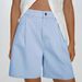Women's Clothing Fashion Casual Striped Loose High Waist Large Size Denim Shorts Women Jeans_ecoleips.com