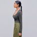 Voya Women's Fashion Trend Simple Style Jumpsuit For Spring And Summer, Comfortable Wearing On The Abdomen, Base Top_ecoleips.com