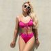 Women's Bikini Set With Cover-Up & Bow Detail - Stylish Triangle Top & High-Waisted Bottom For Beach & Pool_ecoleips.com
