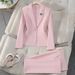 Women's Clothing Green Suit Jacket Spring And Autumn Commuting Waist Professional Wear High End Work Clothes_ecoleips.com