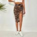 Aria Basics Aria Basics Cross-border European And American Spring/Summer New Fashionable Simple Sophisticated Asymmetrical High-Slit_ecoleips.com