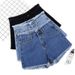 Women's Clothing Summer Denim Shorts For Women New Style Raw Edge Wide Leg Outer Wear Slim High Waist Thin A Line Hot Pants_ecoleips.com