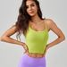 Women's Clothing Suspender Fitness Vest One Piece Shockproof Gathering Antibacterial U Shaped Beautiful Back Sports Underwear For Women_ecoleips.com