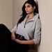 Women's Clothing 3D Textured Polo Neck Sweater - Stretchable Spandex Blend Casual Pullover For Everyday Comfort_ecoleips.com