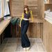 YC&American Retro Hot Girl Low-waist Loose Straight Versatile Autumn And Winter Drapey Stretch Denim Pants For Women New_ecoleips.com