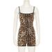 Leopard Print Sequin Halter Jumpsuit – Sexy Backless Romper With High Waist (S-L, Stretchy Poly-Spandex Blend)_ecoleips.com