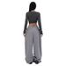 American Retro Street Hip Hop Casual Pants Hot Girl Street Dance Jazz Trend Ins Wide Leg Pants Loose Sports Sweatpants_ecoleips.com