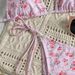 Women Light Pink Floral Triangle Bikini Set Halter Back Tie Mini Bow Side Tie High Cut Cheeky Two Piece Beach Bathing Suit_ecoleips.com