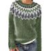 3D Printed Women's Floral Pattern Pullover Sweatshirt Without Hood, Casual Loose Long-sleeve Top, Popular Item_ecoleips.com