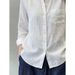High-end 2026 Spring And Autumn New Simple Versatile Shirt, Elegant Fashion Top, European Style Women's Clothing Trend_ecoleips.com