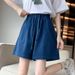 Plus Size Tencel Jeans For Women Summer Loose High Waist Washed Draped Thin Casual Wide Leg Straight Pants_ecoleips.com