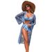 Women's Clothing Multi Color Printed Bikini Fashion Sexy Three Piece Swimsuit_ecoleips.com