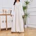 Muslim Dress Women Luxury Rhinestone Embellished Muslim Abaya – Elegant Middle Eastern & Western Fusion Dress_ecoleips.com
