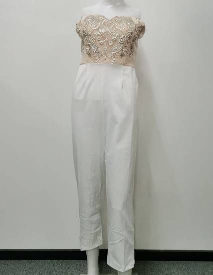 Women’s Clothing Spring and Summer New Women's Clothing Wrapped Sexy Sleeveless Long Pants Jumpsuit_ecoleips.com