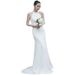 2026 New French Style Light Wedding Dress Petite Women, White Satin Simple Bride Travel Shoot Mermaid Gown For Women_ecoleips.com