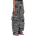plus Size Trendy Multi Pocket Cross-Border Jeans Women's Stretch Denim Workwear European American Style Fashion Bestseller_ecoleips.com