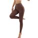 Women's Clothing Sand Wash Seamless Yoga Pants High Waist Peach Hip Fitness Pants Running Washed Frosted Skinny Sports Pants_ecoleips.com