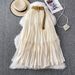 Women's Clothing Summer Small Medium Length Casual High Waist Slim Big Swing Puffy Cake Skirt_ecoleips.com