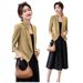Summer Lightweight For Women 2025 New Style With A High-end Feel, This Year's Popular Short Blazer Dress Set_ecoleips.com