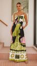 Women's Clothing Waist Tightening Sling Knotted Wide Leg Straight Jumpsuit_ecoleips.com