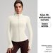 Women's Clothing Slim Fit Yoga Top Long Sleeve Stand Collar Finger Cots Sophisticated Feel Polyester Sports Sweatshirt_ecoleips.com