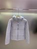 girl Girl 90% Goose Down Jacket For Women With Detachable Hat And Stand Collar, Short Lightweight Ribbed Style Coat_ecoleips.com