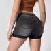Women's Clothing Ripped And Curled High Elastic High Waisted Denim Shorts For Women Hot Pants_ecoleips.com