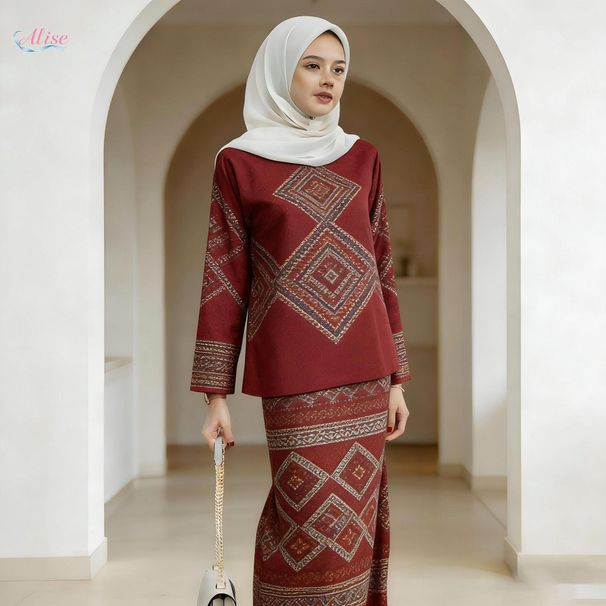 Fashionable Long Dress Two Piece Set Women's Clothing Bestselling_ecoleips.com