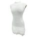 Women's Sleeveless Knitted Dress - Summer Slim Fit Hollow Tassel Short Skirt, European & American Style_ecoleips.com