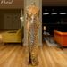 Women's Clothing Sexy Evening Dress Long Slit Dress Evening Dress New Party Catwalk Performance Dress Female_ecoleips.com
