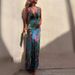 Cross-border Foreign Trade Independent Site 2026 New European And American Sexy Printed Strap Vacation Dress For_ecoleips.com