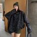Plus Size Women's Winter Fleece-Lined Long Sleeve Leopard Print Hoodie - Oversized Loose Fit Tunic Top For Curvy Ladies (Sizes L-4XL)_ecoleips.com
