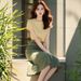 Summer Niche Unique European Fashion Elegant Socialite Petite Slimming Two-Piece Skirt Set For Women_ecoleips.com