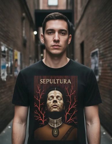 Women's T-Shirts Tshirt Muscle Freaks Sepultura Estilo Tribal Artwork Fans_ecoleips.com