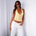 2025 Cross-Border New Hot Girl Hollow Lace Slim Camisole Y2K Sexy Versatile Halter Top For Women_ecoleips.com