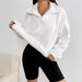 AD653 Cross-border 2025 Autumn/Winter New European And American Plush Stand Collar Sweatshirt Casual Loose_ecoleips.com
