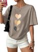 WIHOLL Oversized Tshirts For Women Summer Crew Neck Short Sleeve Graphic Tees Casual Loose Fit Workout Tops 2026_ecoleips.com