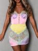 Mozision Diamond Chain Patchwork Print Mini Dress Women Fashion Y2K Summer Lace Sleeveless Backless Bodycon Dress 2025 Elegant_ecoleips.com