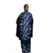 Fashion New Plus Size Printed Fabric Women's Robe Floral Set Ethnic Style Dress_ecoleips.com