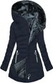 Trendy Women's Quilted Hooded Coat - Slim Fit Long Padded Jacket With Fleece Lining, Warm & Stylish_ecoleips.com