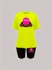 Summer Women's Casual And Fashionable Cartoon Graphic Print Loose T-shirt+shorts Two-piece Sportswear Suitable For Daily Wear-65_ecoleips.com