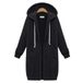 Women's Thickened Fleece Lined Hooded Sweatshirt Korean Style Loose Fit Versatile Chic Autumn Winter Top_ecoleips.com