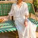 Women's Clothing White Top + White Skirt Women's Clothing Suit_ecoleips.com