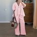 Women's Summer Vacation Clothing Set Short Sleeved T-Shirt And Pants_ecoleips.com