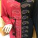 Two-tone Splicing, Simple Elegant, Waist-cinching, Stylish Women's Dress Rhinestones, Long Robe With Belt, Fashionable_ecoleips.com